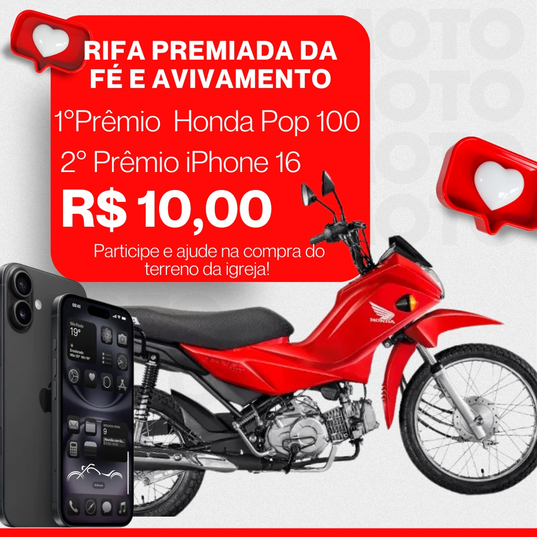 Arte do Evento: Faça parte da história da nossa querida igreja, ajude na construção!